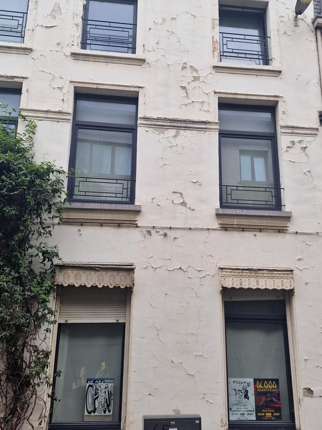 Gesponste cementering in Antwerpen: voor de werken