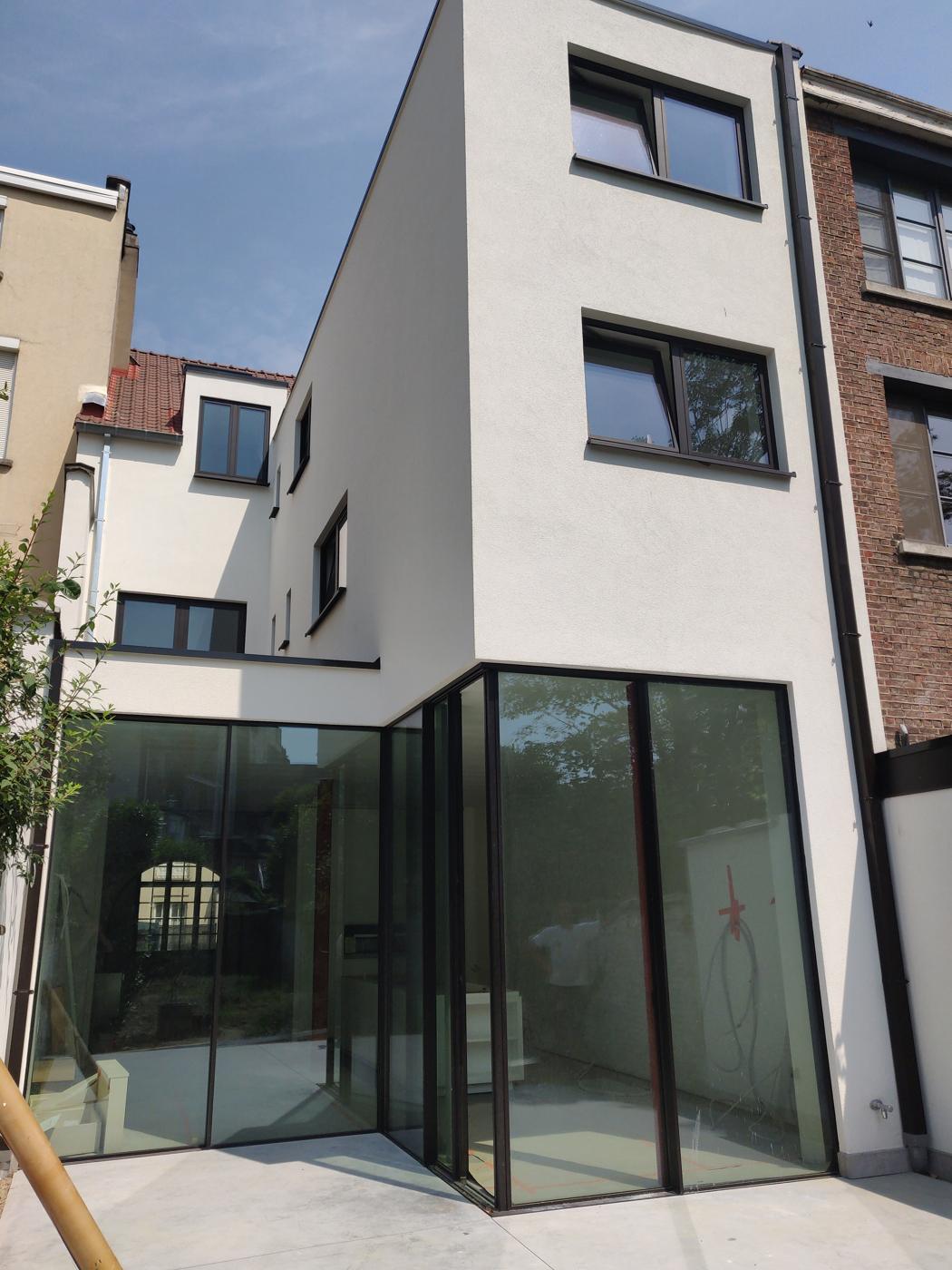 Gevelisolatie met crepi in Antwerpen: na de werken
