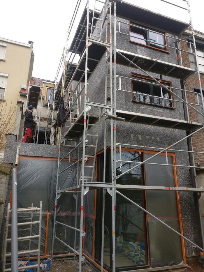 Gevelisolatie met crepi in Antwerpen: isoleren
