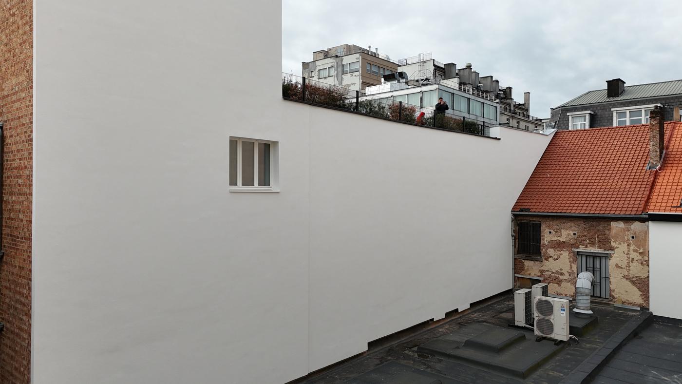 Gevelisolatie met crepi in Brussel
