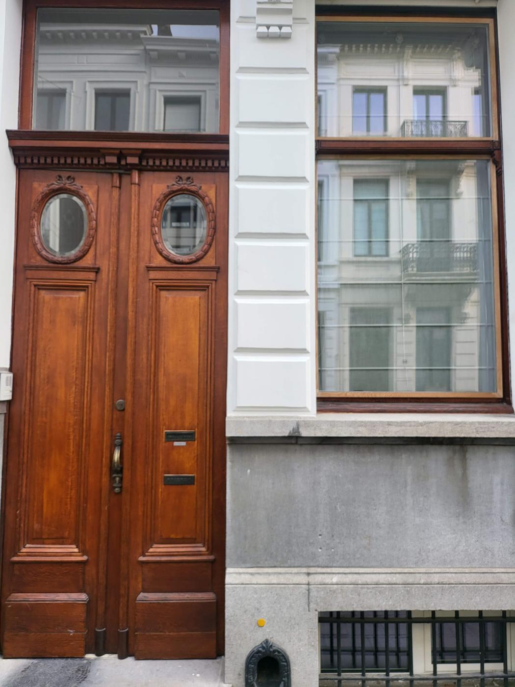 Renovatie van een voorgevel in Antwerpen