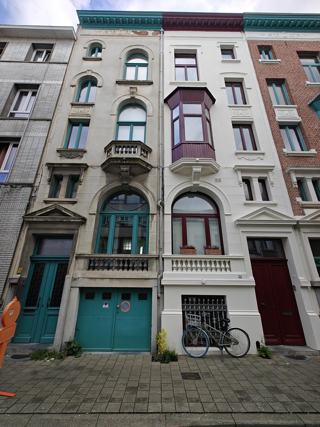 Renovatie van een voorgevel in Antwerpen