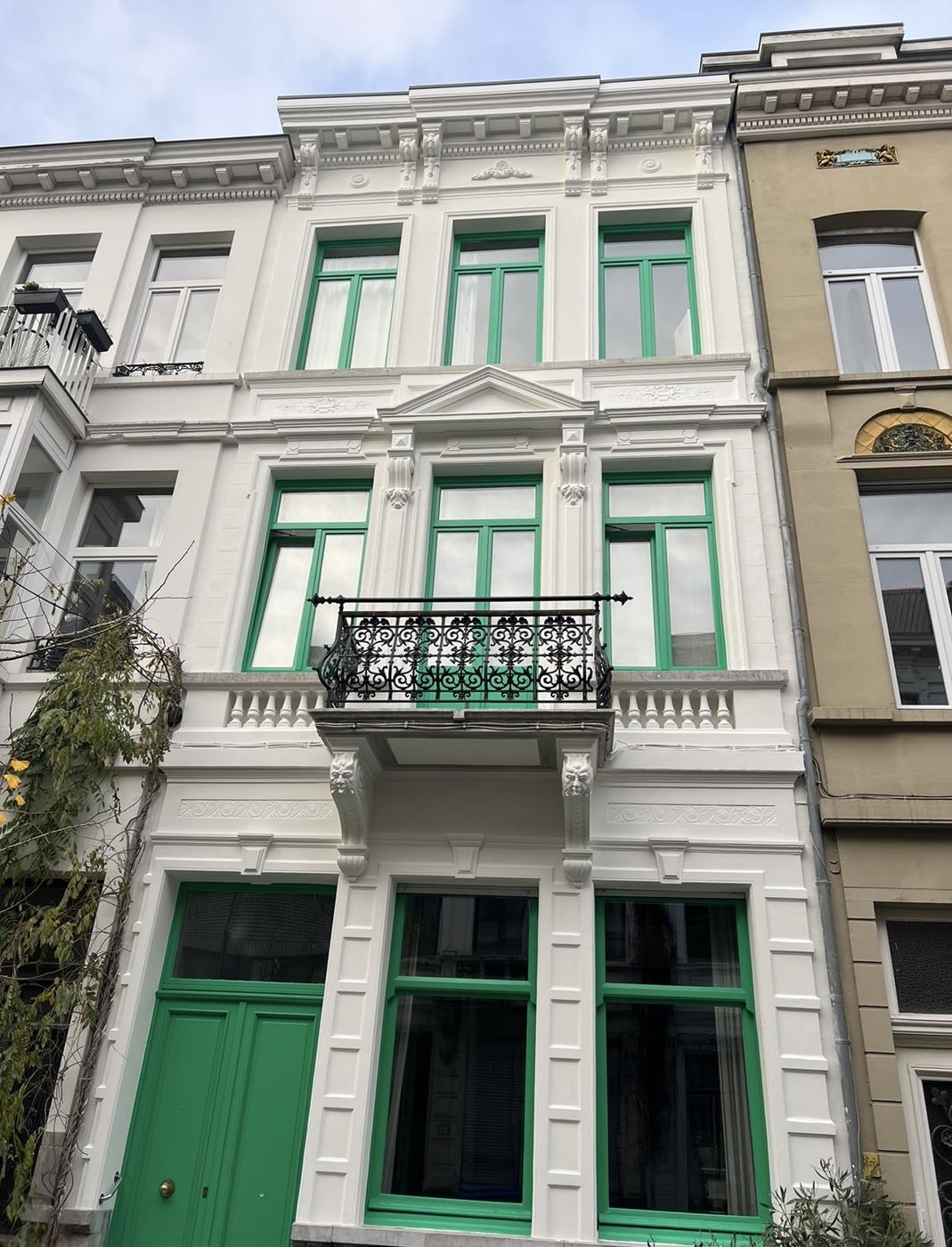 Renovatie van een voorgevel in Borgerhout